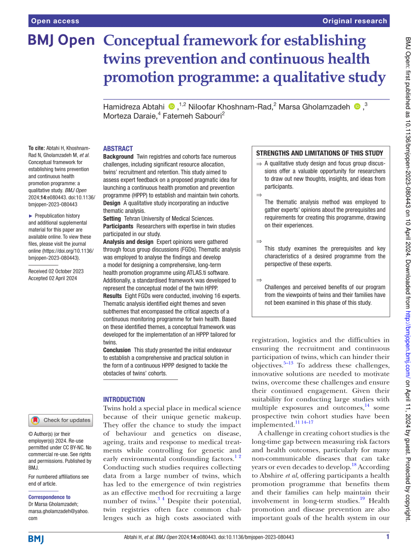 qualitative research background of the study