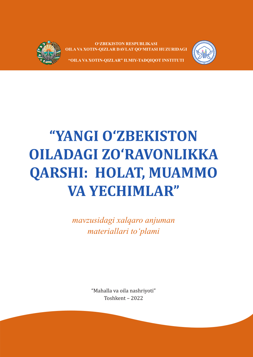 PDF) FUQAROLARNING QONUN OLDIDA TENGLIGI PRINSIPI ERKAKLAR VA AYOLLARNING  JINOYAT SODIR QILGANLIGI UCHUN TENG JAVOBGARLIKNI NAZARDA TUTADIMI?