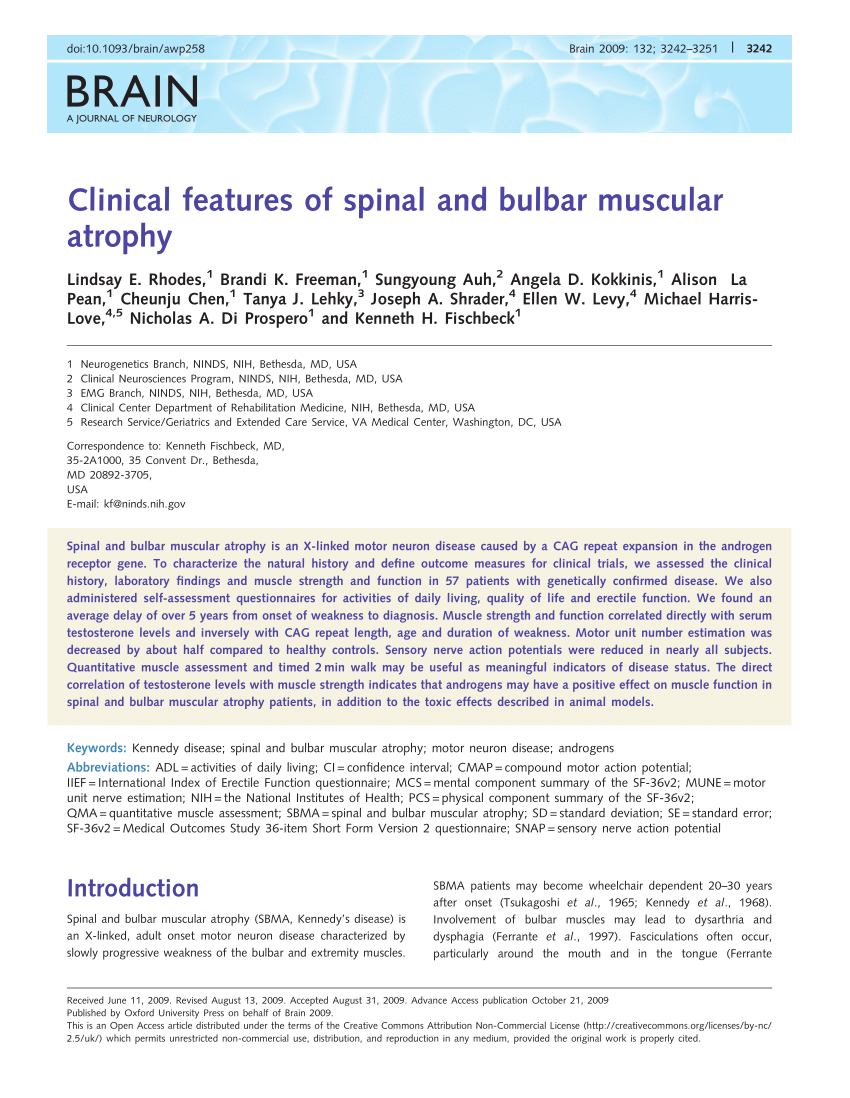 spinal muscular atrophy research paper