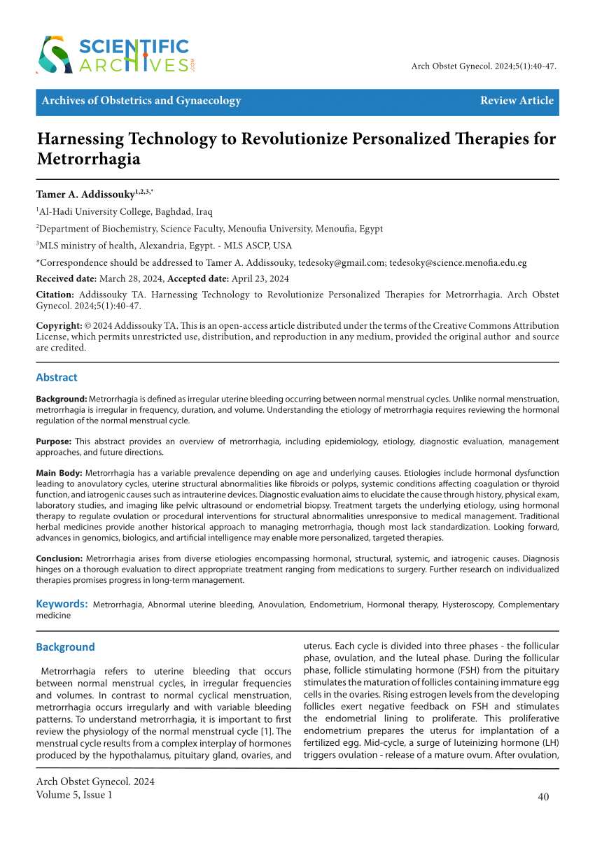 PDF Harnessing Technology to Revolutionize Personalized Therapies