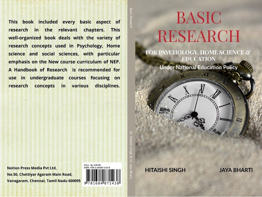 (PDF) Basic Research : For Psychology, Home Science and Education