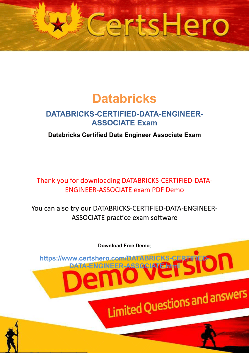 Pdf Databricks Certified Data Engineer Associate Exam Real Exam Questions