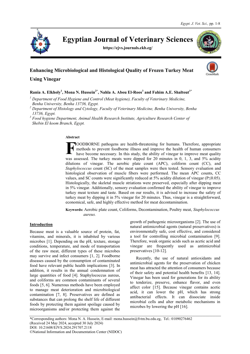 (PDF) Enhancing Microbiological and Histological Quality of Frozen ...