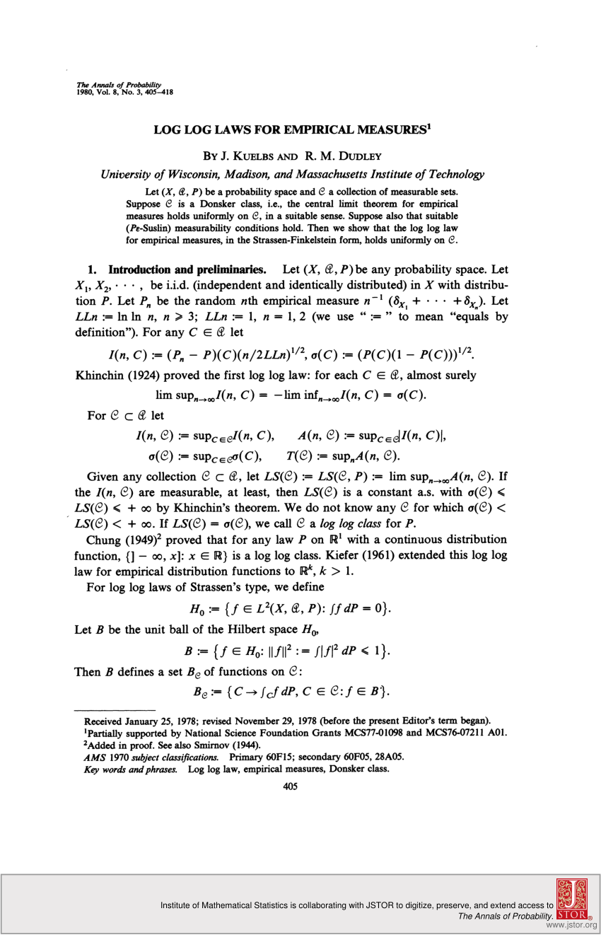 pdf-log-log-laws-for-empirical-measures