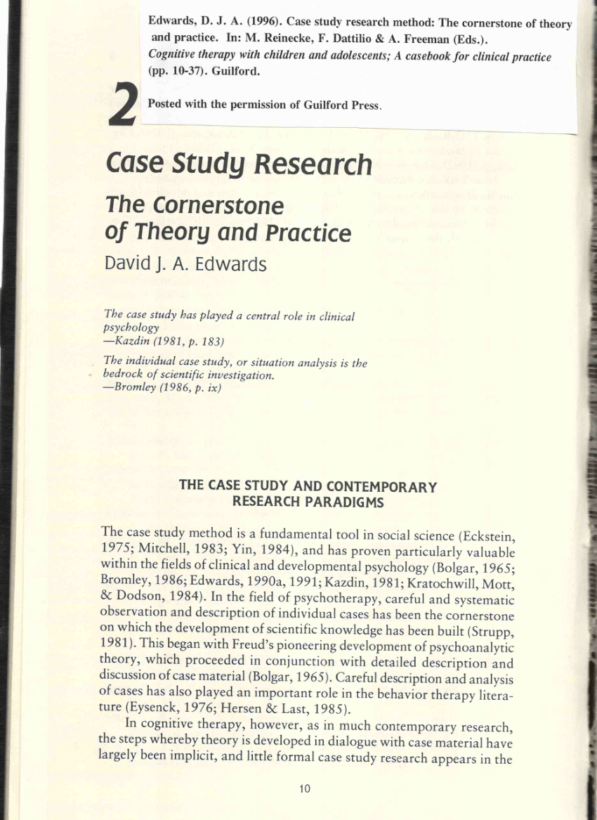 case study research method pdf