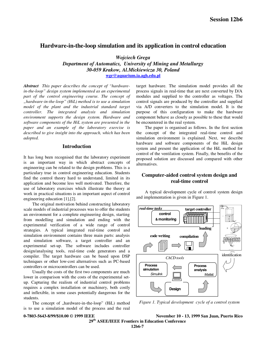 PDF] Application of Hardware-In-the-Loop for virtual power plant