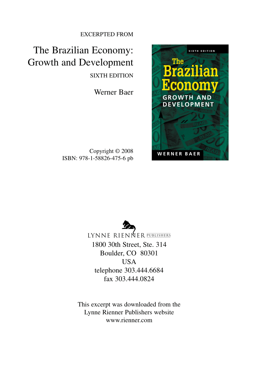 Inequality and Economic Development in Brazil by World Bank Group  Publications - Issuu