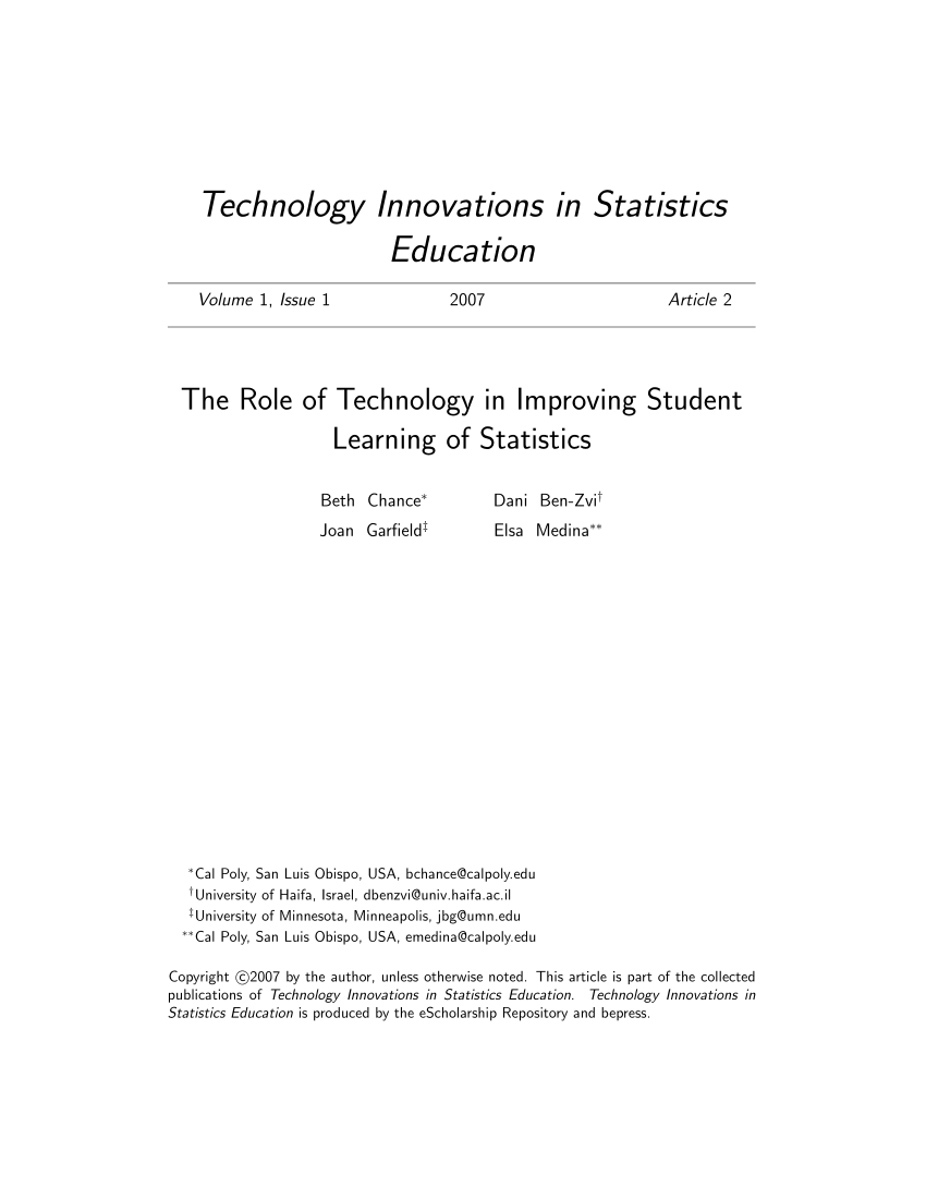title for thesis about technology