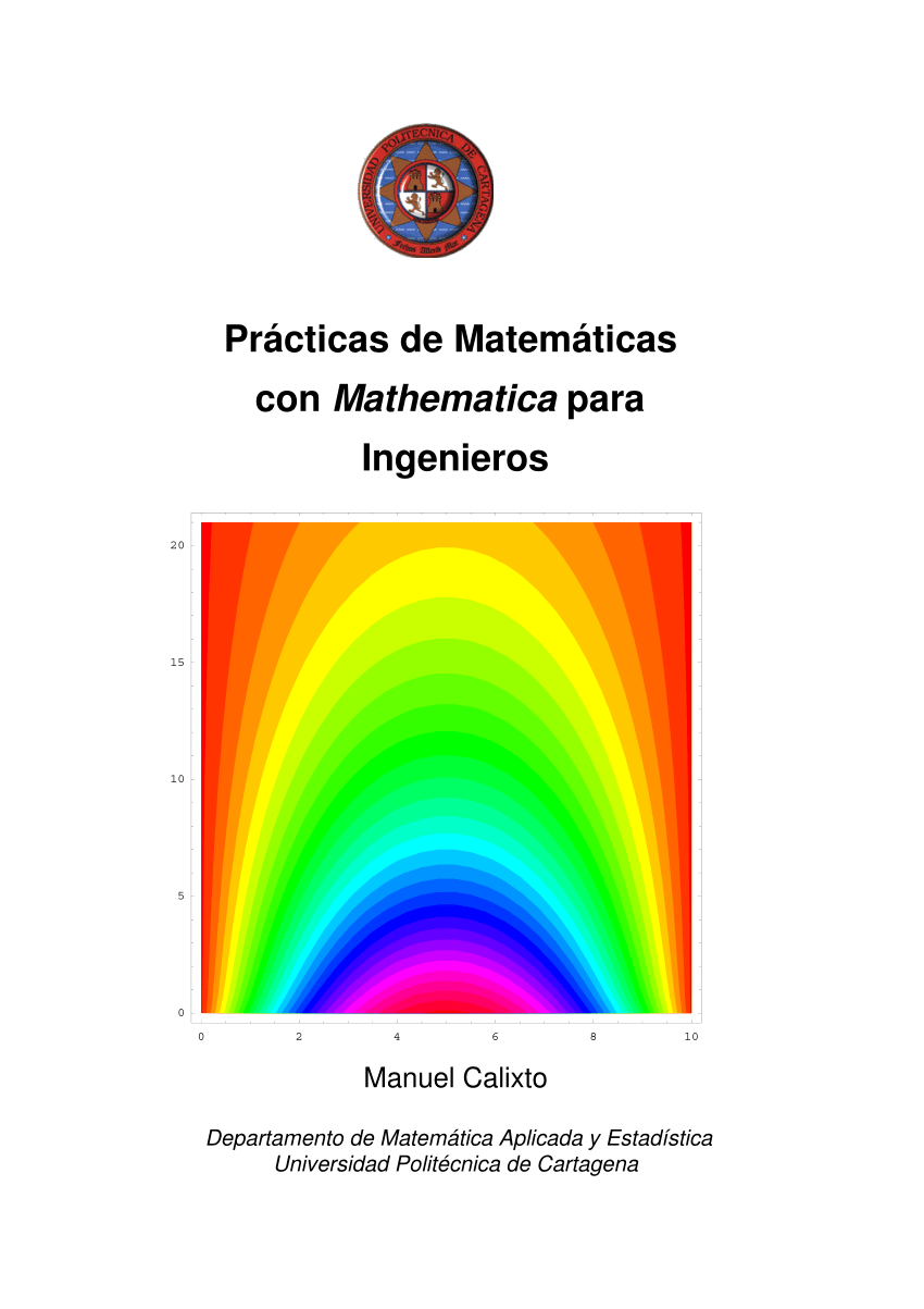 Pdf Practicas De Matematicas Con Mathematica Para Ingenieros