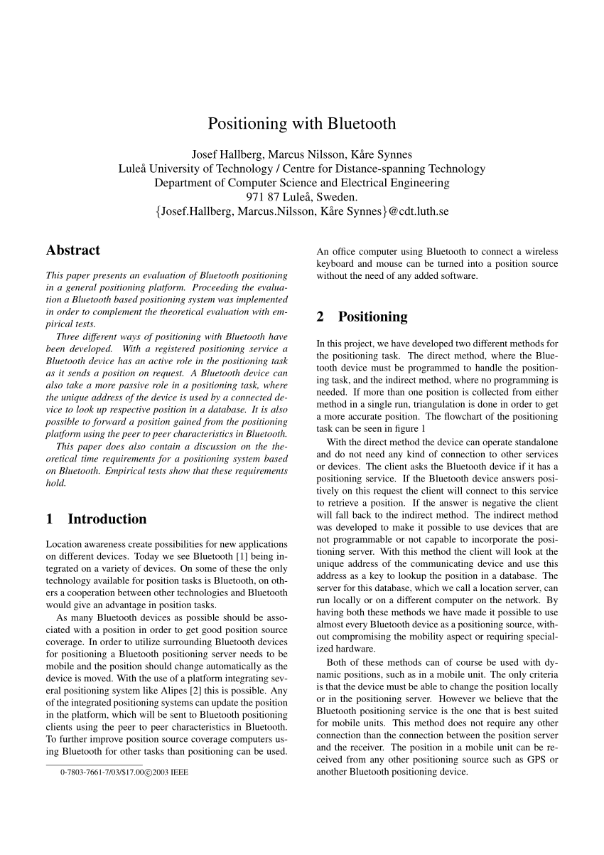 research papers on bluetooth security