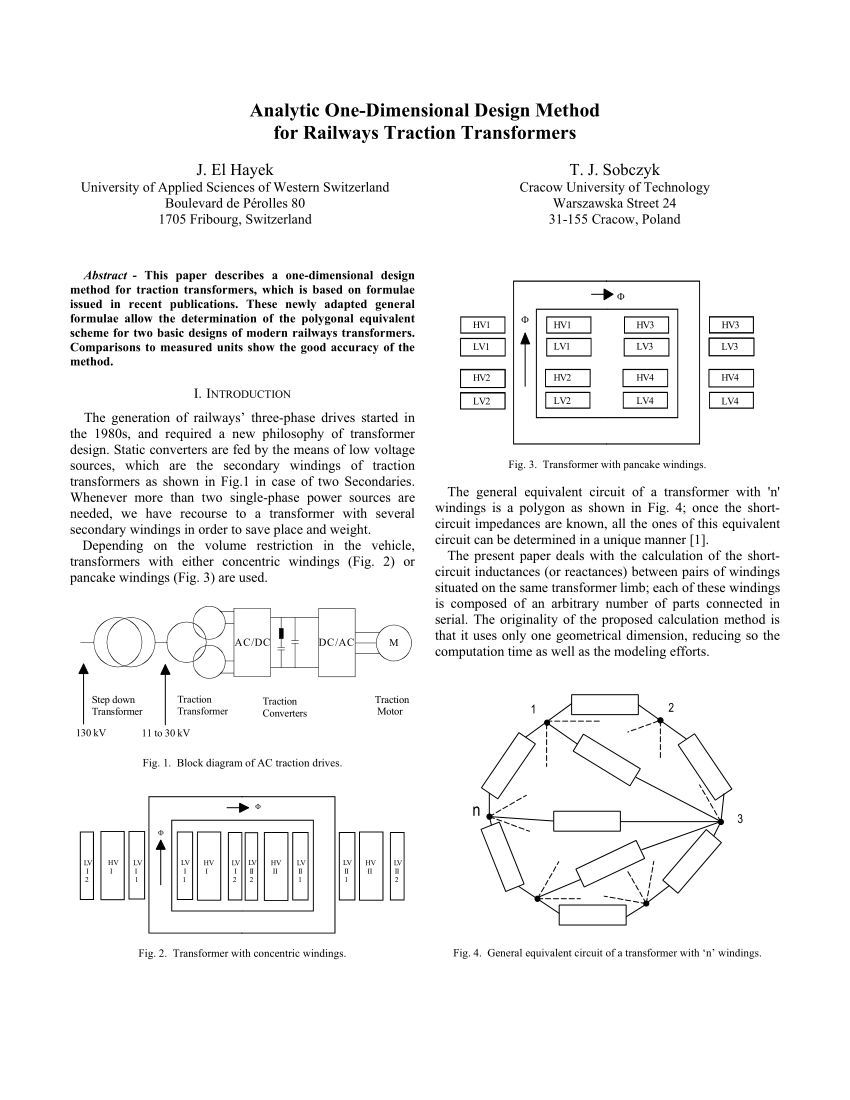 Transformer calculations examples