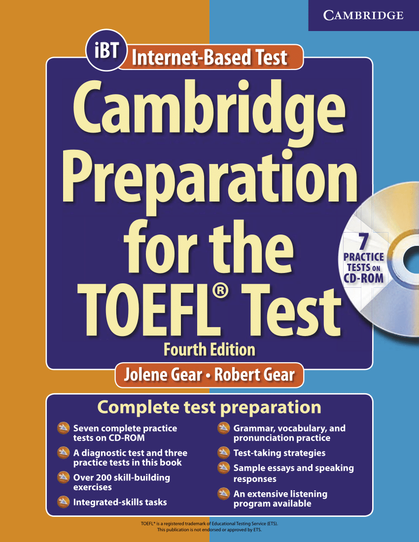 Pdf Cambridge Preparation For The Toefl Test