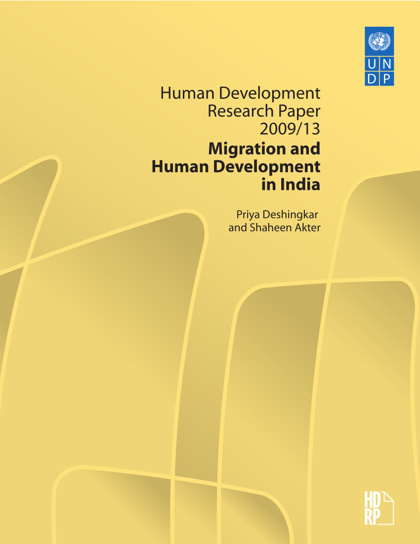 essay on human development in india