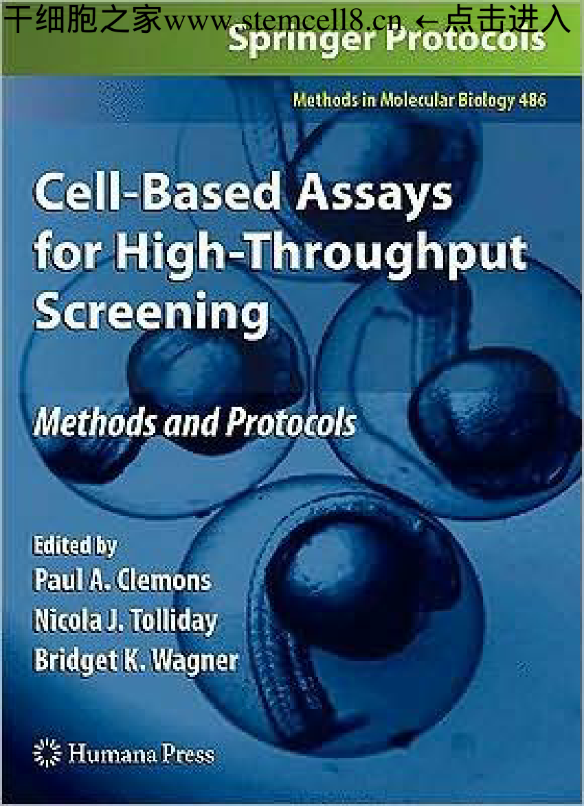 PDF) Cell-Based Assays for High-Throughput Screening