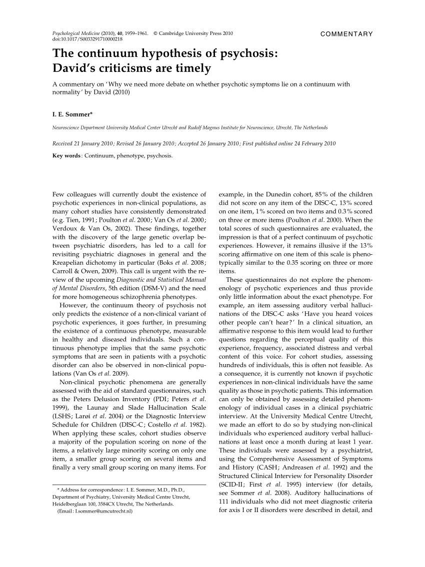 continuum hypothesis pdf