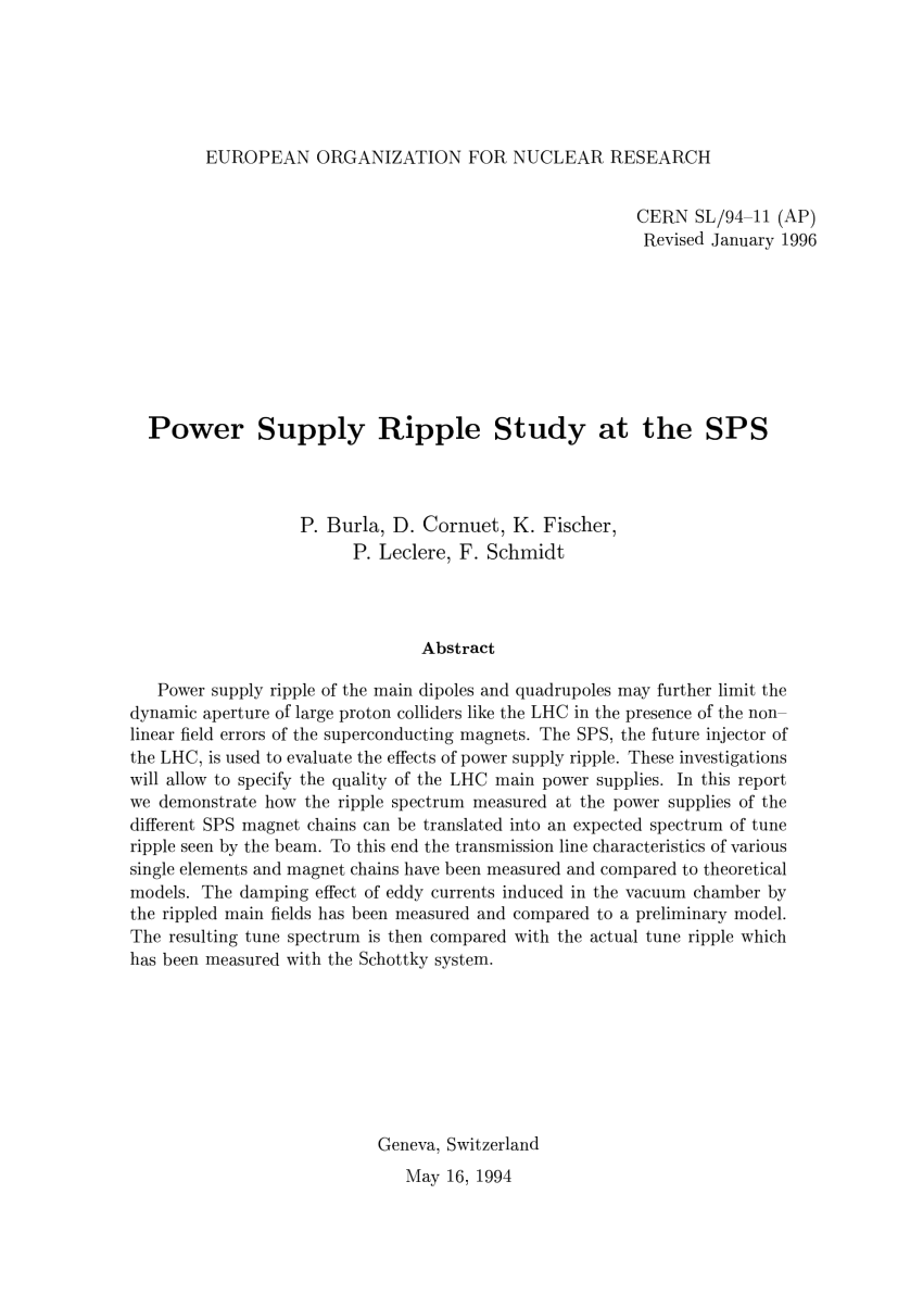 Study SPS Materials