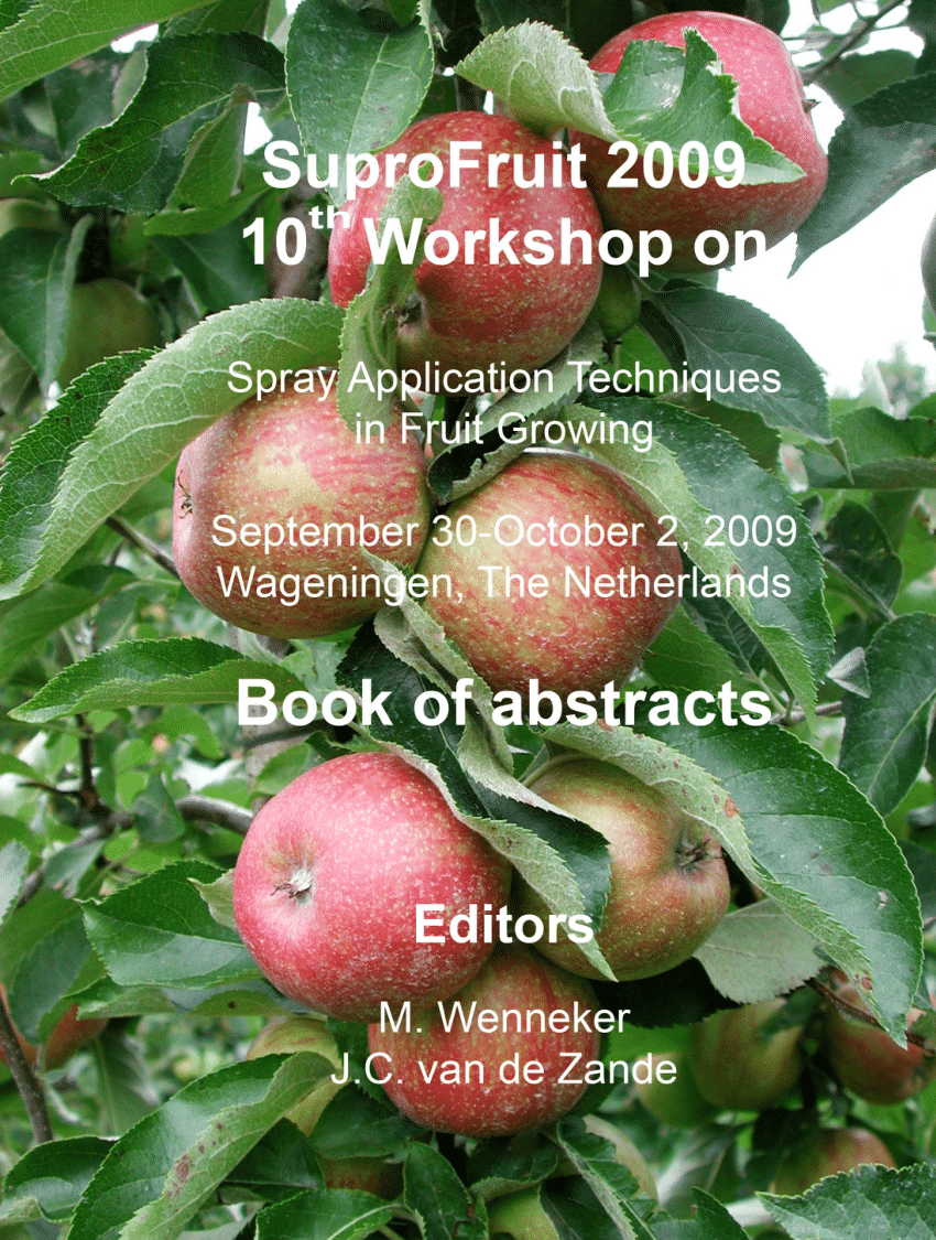 PDF) Nozzle classification for drift reduction in orchard spraying; effect  of nozzle type on a dormant stage orchard