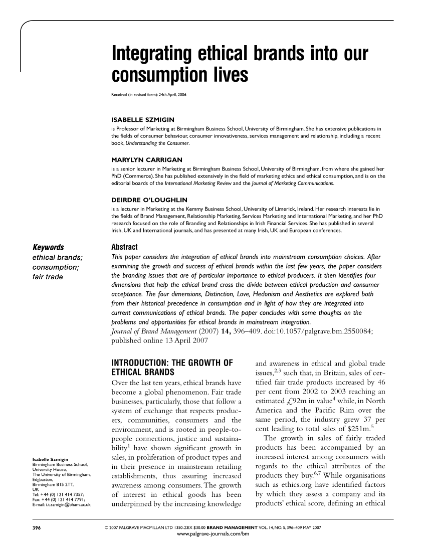 case study of ethical lives pdf