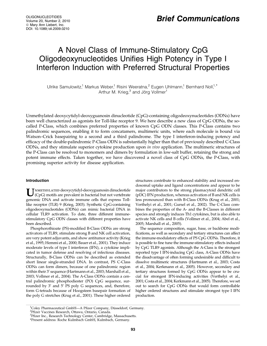 Study CIS-CPG Materials