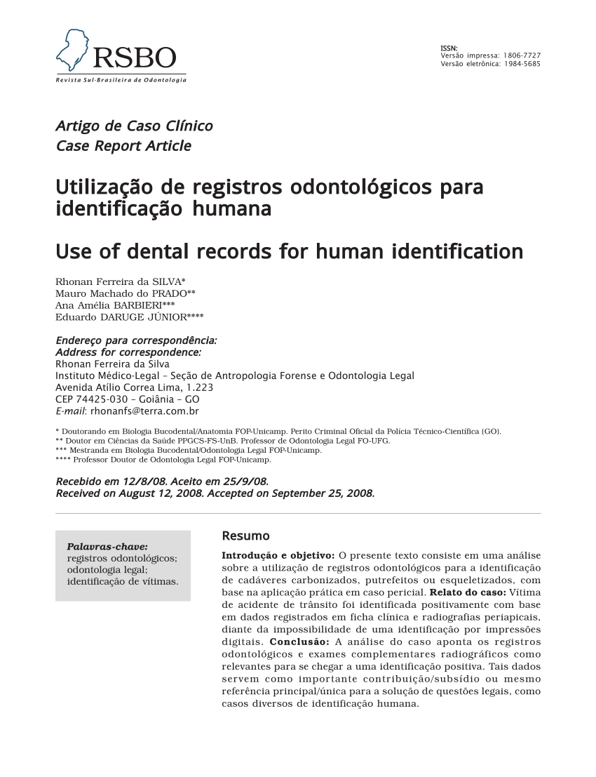 Art y Odonto, Ficha Clínica, Odontograma, Anamnese - Odontologia