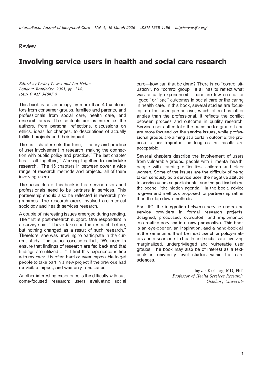 community health care research articles