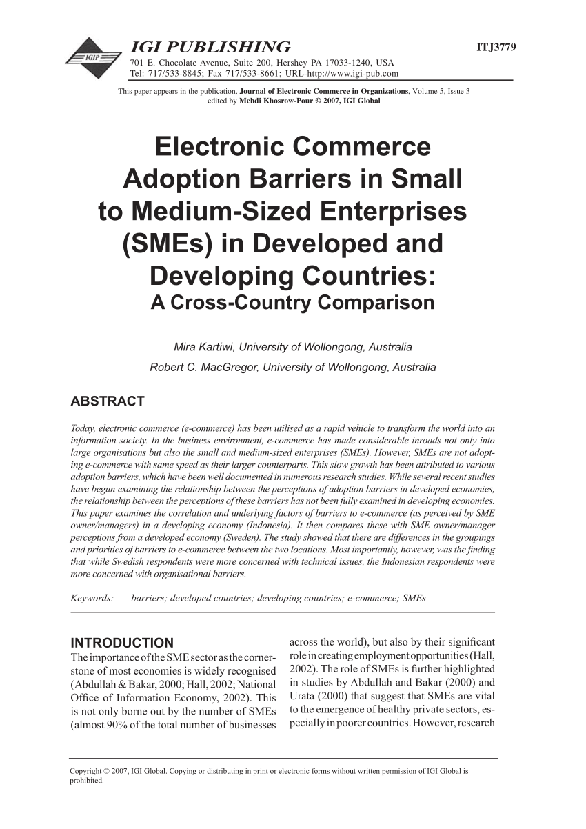 PDF) Piggyback Strategy: A Solution to Boost Internationalization of Small  and Medium Enterprises in Indonesia