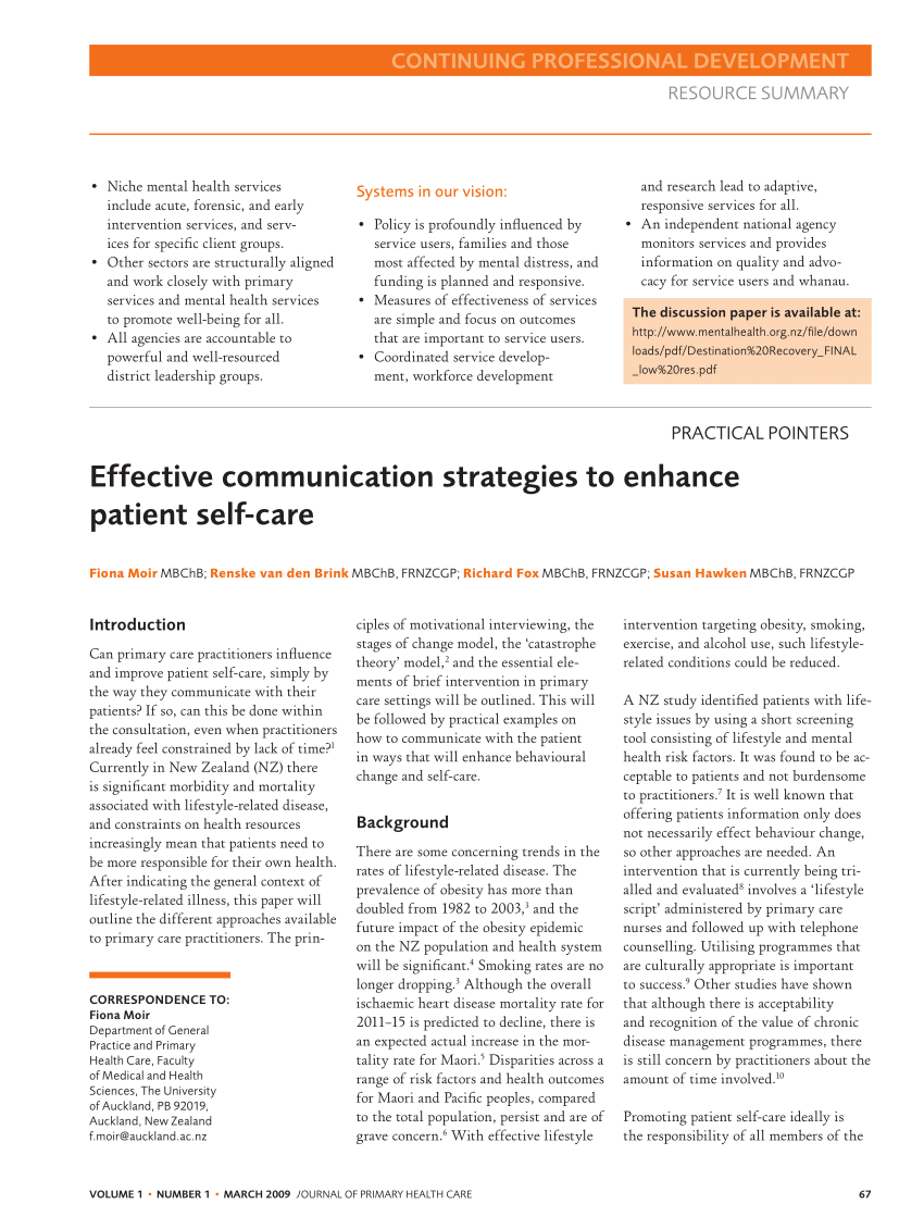 essay on effective communication in healthcare