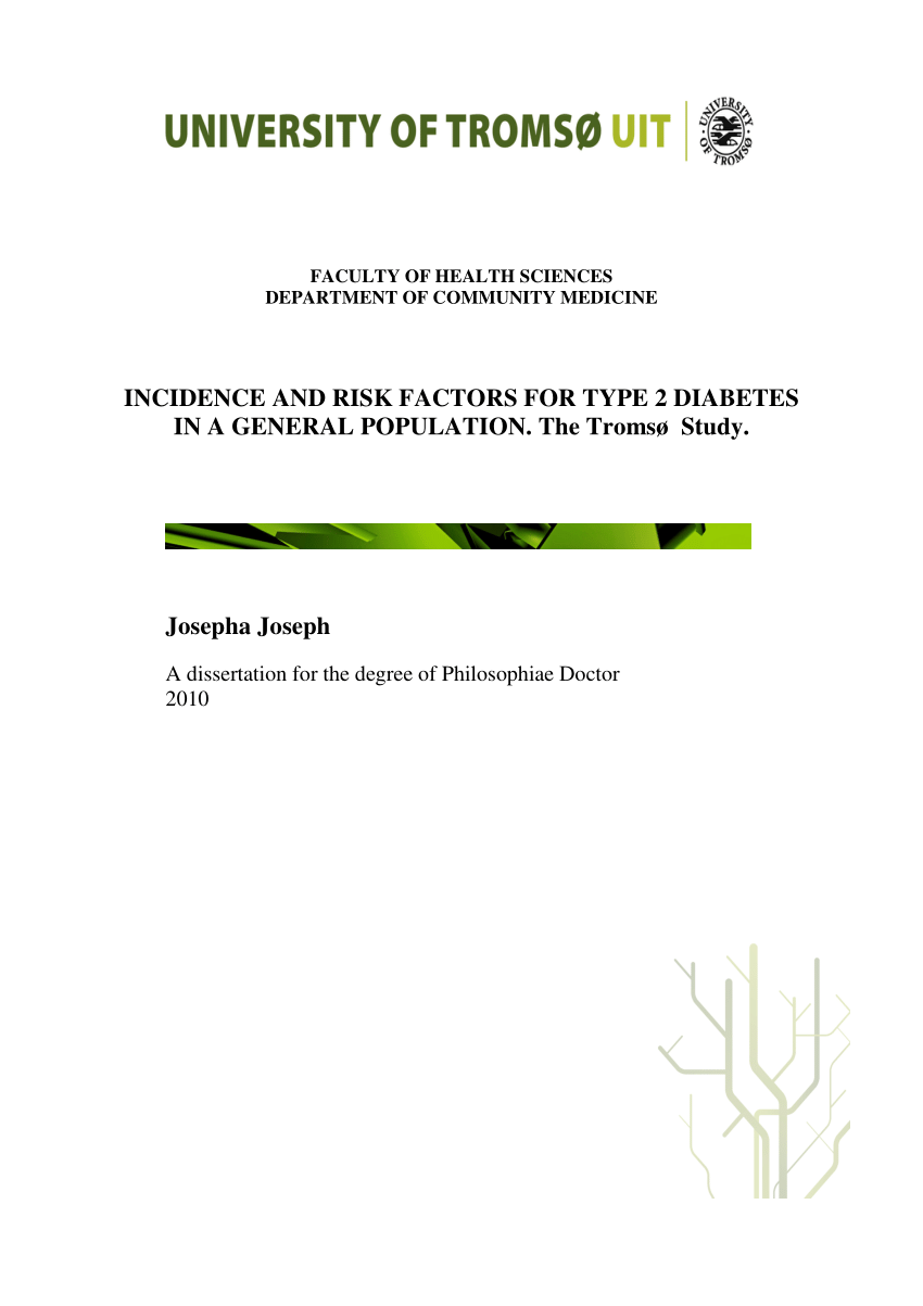 thesis on diabetes mellitus research)