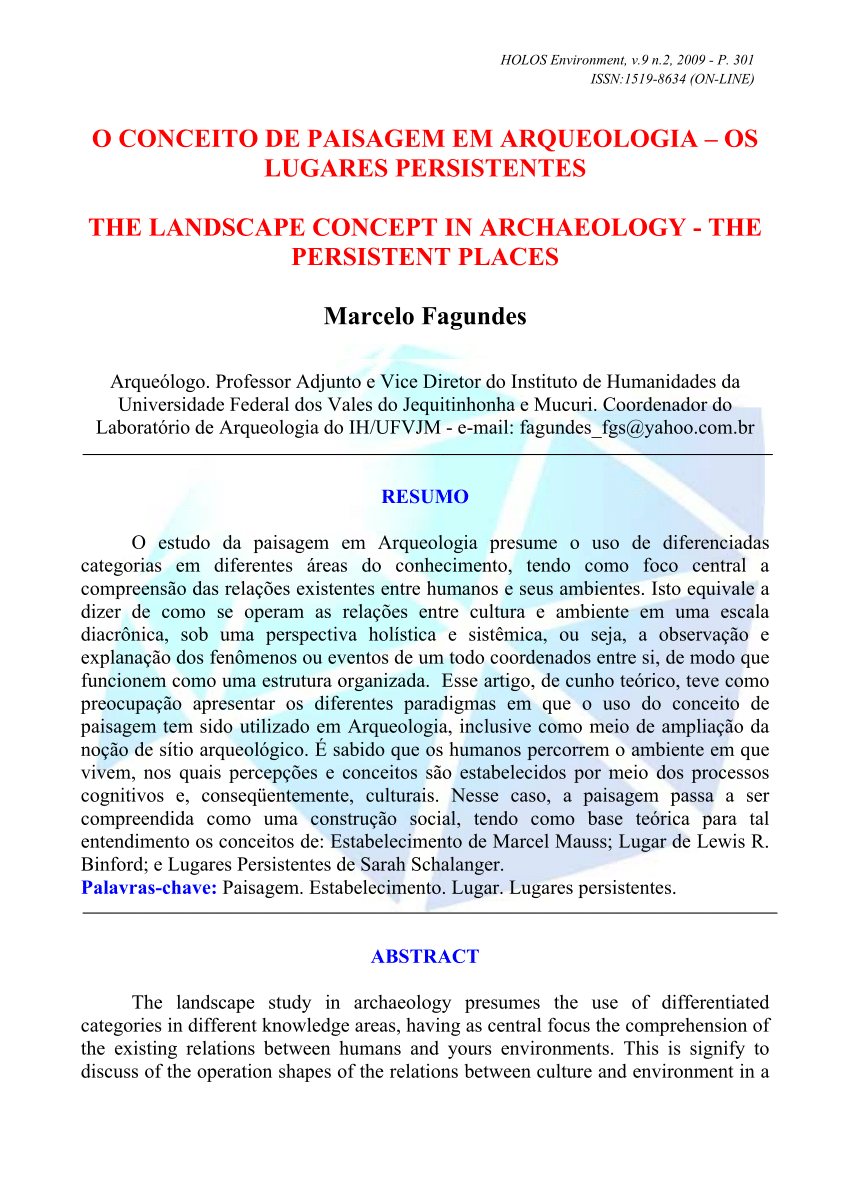 PDF) Arqueologia hoje: tendências e debates