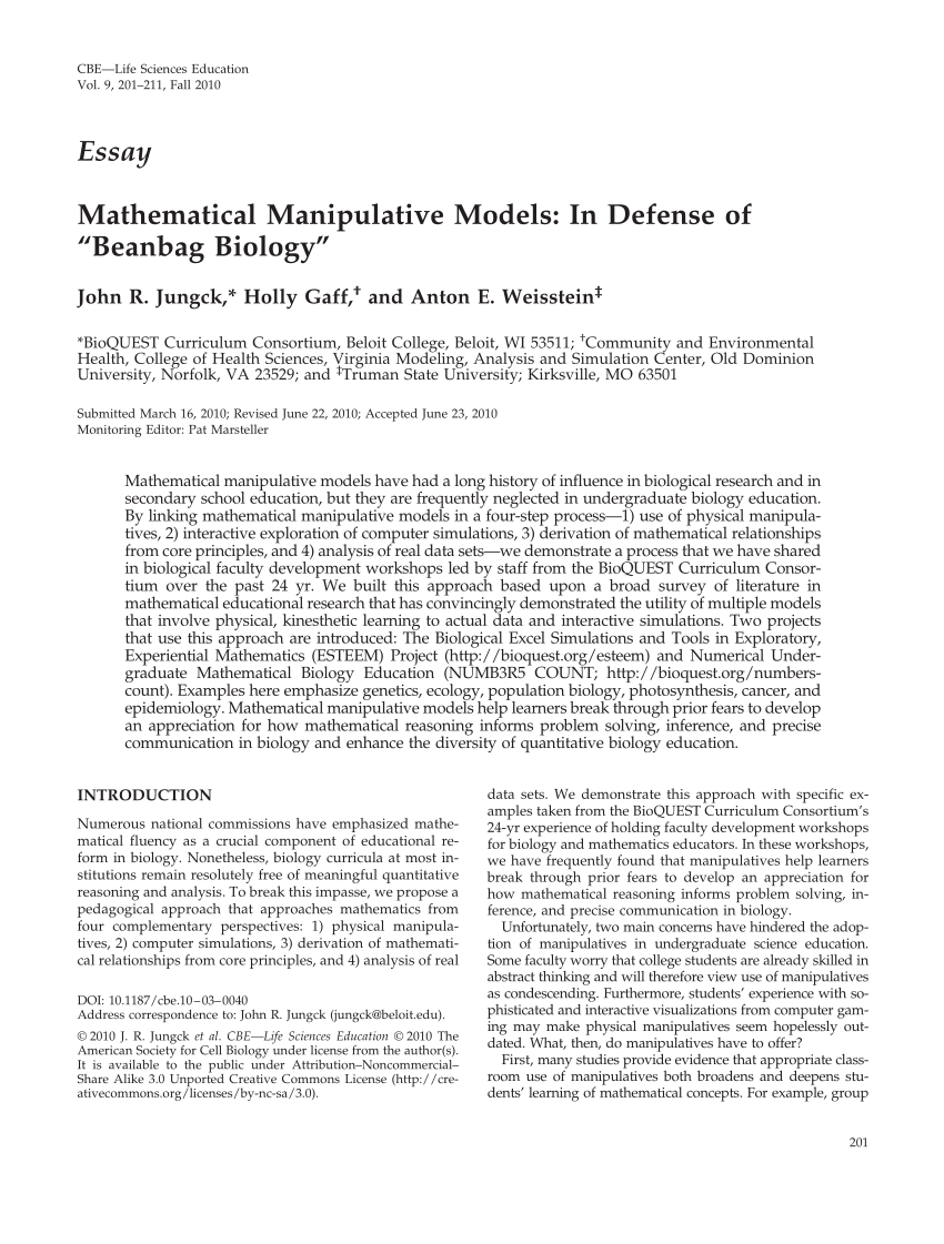 impact of using manipulatives in teaching mathematics at primary level