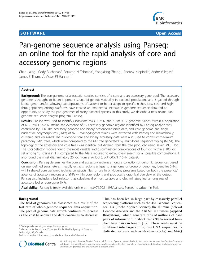 online sequence analysis