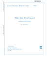 world bank policy research report