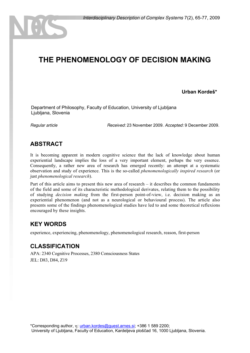 The Essence of Decision, PDF