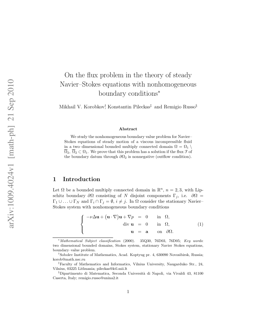 The Leray Problem And The Yudovich Hypothesis - 