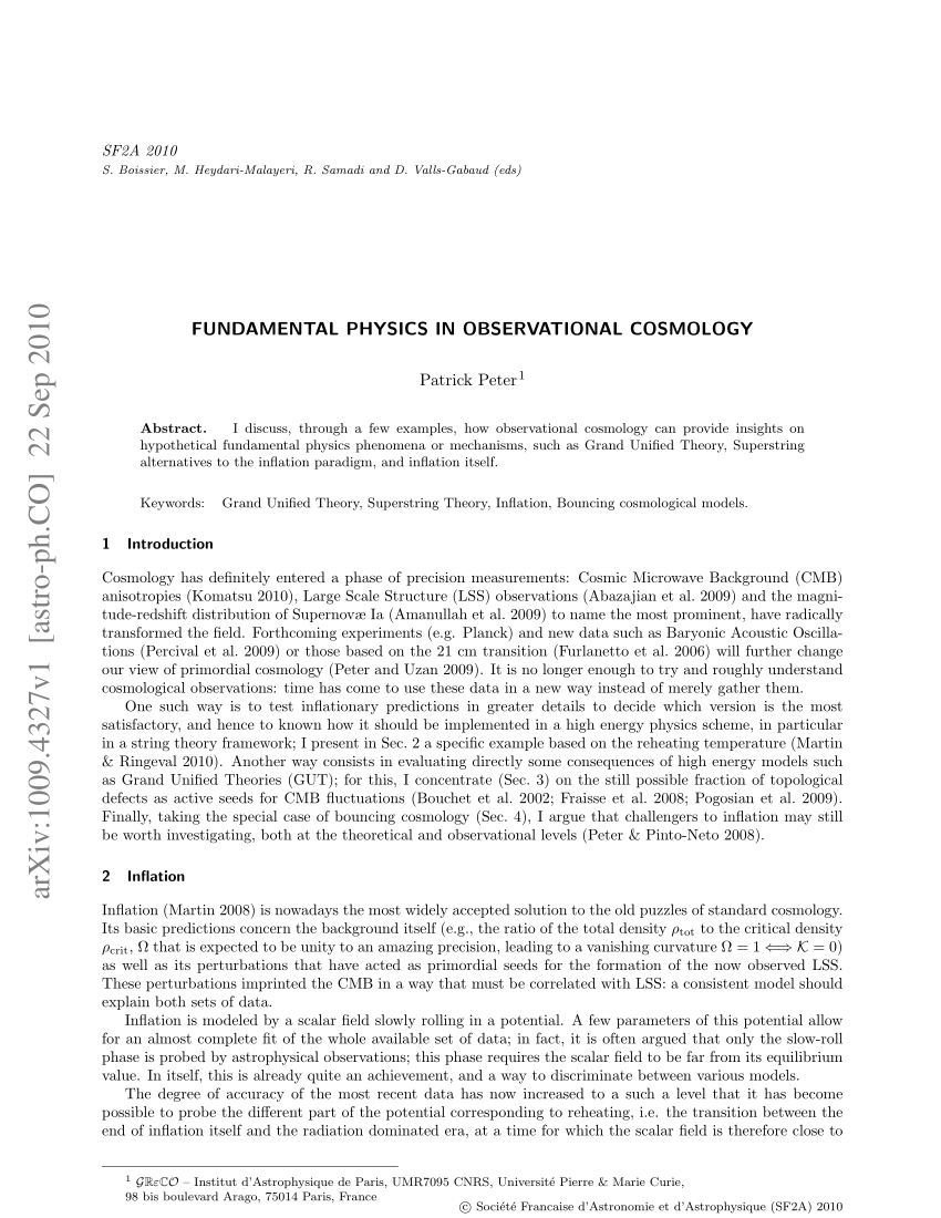 observational cosmology stephen serjeant pdf