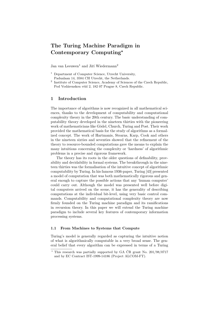 The Turing Machine: A Simple Concept That Changed Our World :  r/TURINGMACHINEAI