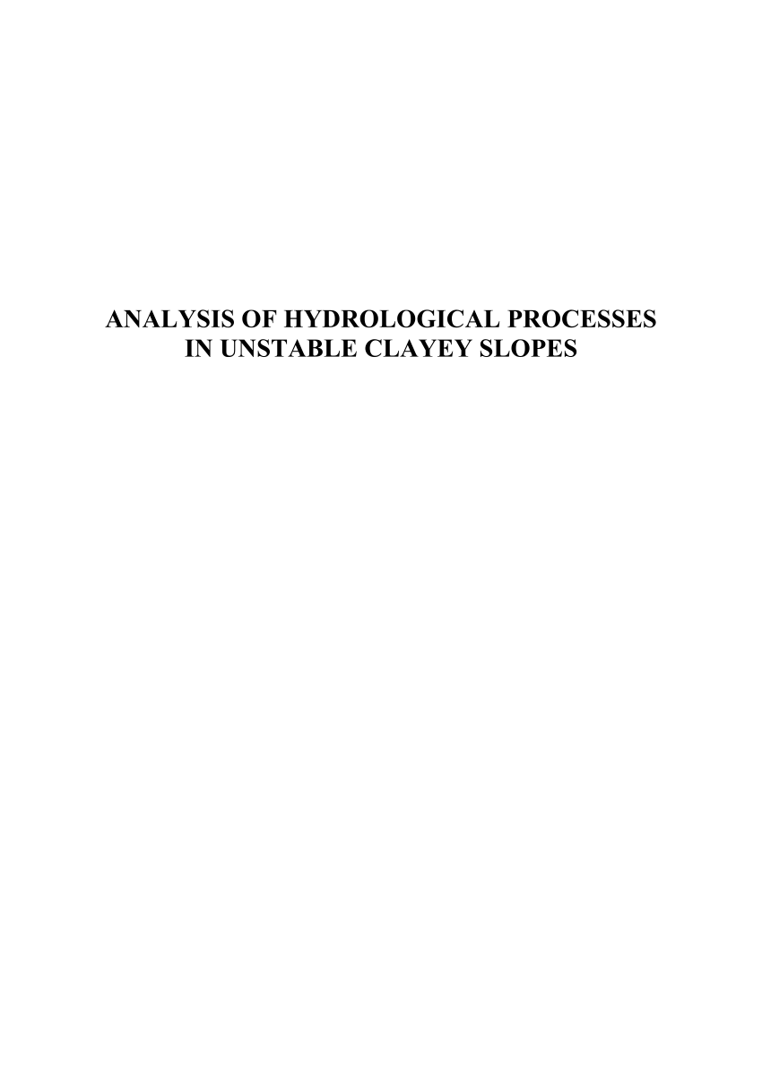 journal of hydrological processes