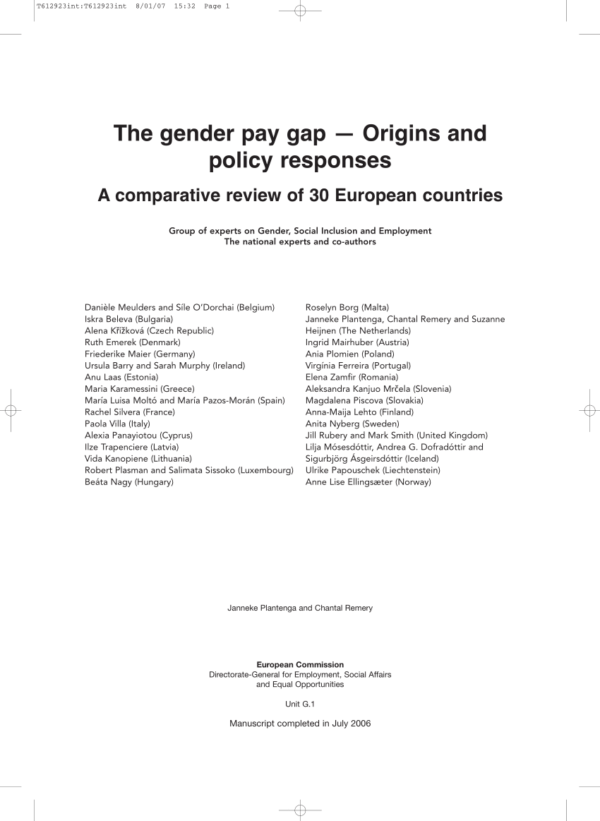 argumentative essay about gender pay gap