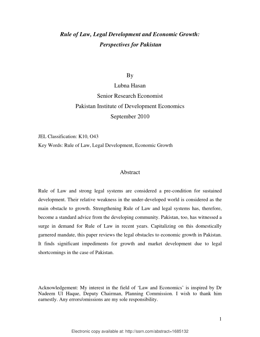 rule of law in pakistan essay pdf