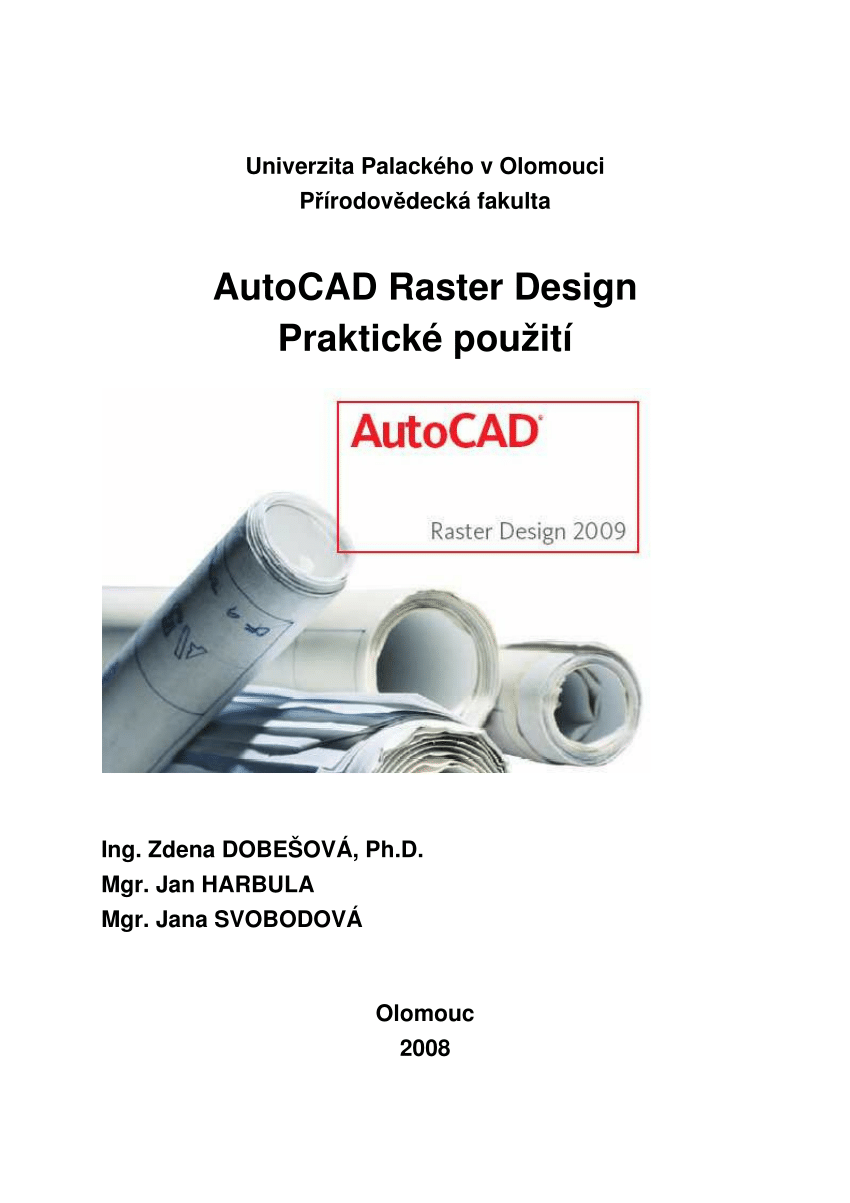 autocad 2008 raster design