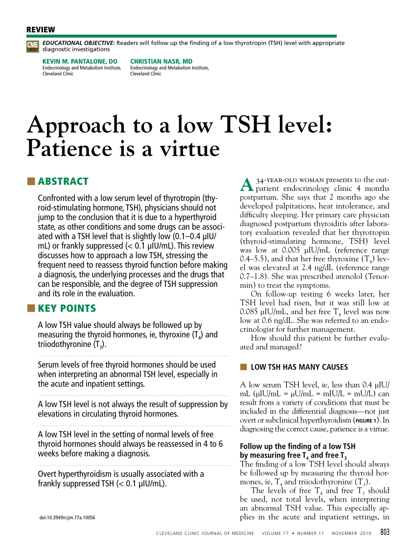 Tsh Levels Chart Uiu Ml
