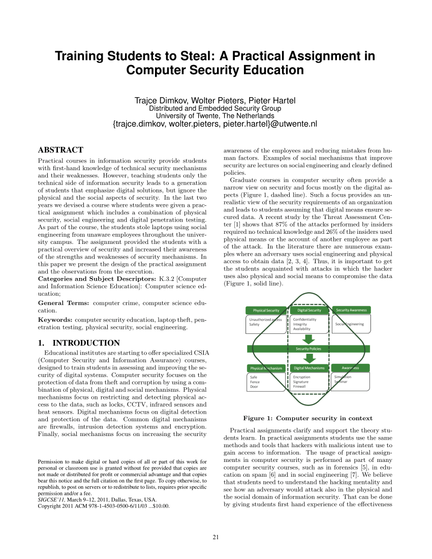 computer security assignment pdf