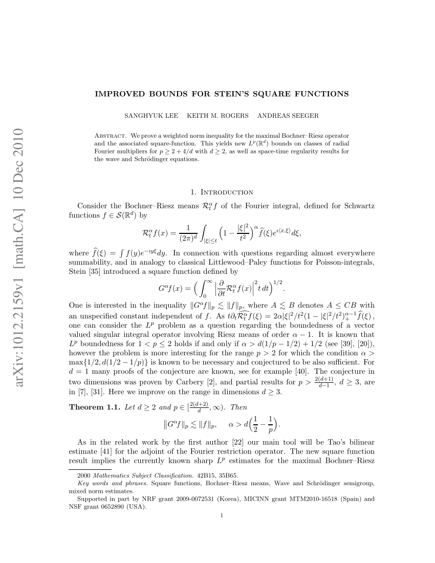 pdf-improved-bounds-for-stein-s-square-functions