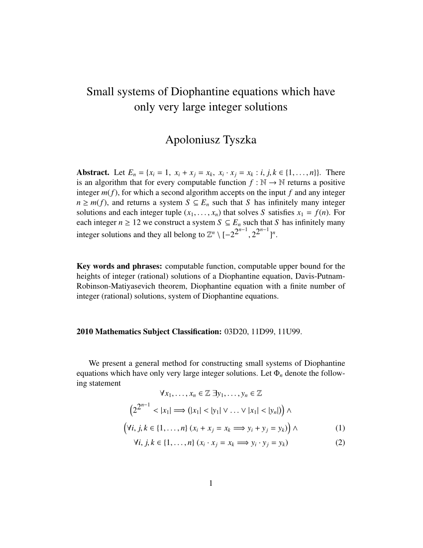 Lagrange's four-square theorem, polynomials, diophantine equations, prime  numbers
