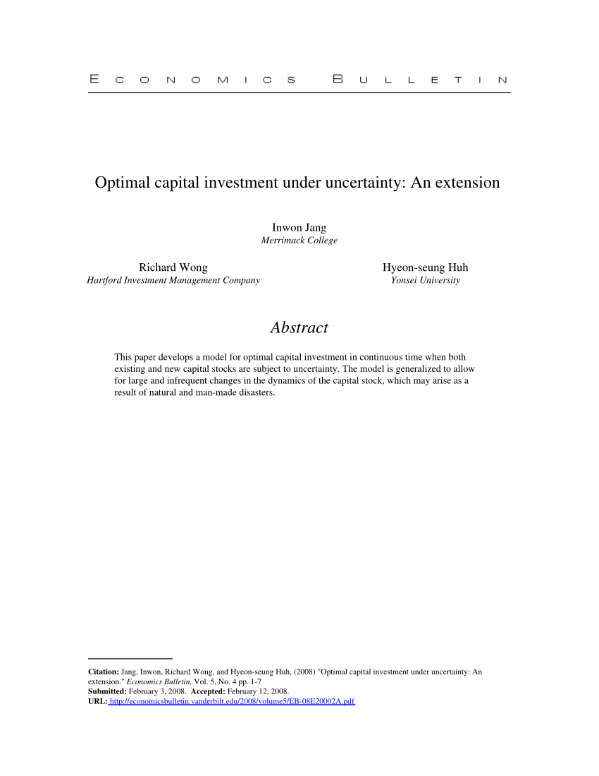 pdf-optimal-capital-investment-under-uncertainty-an-extension