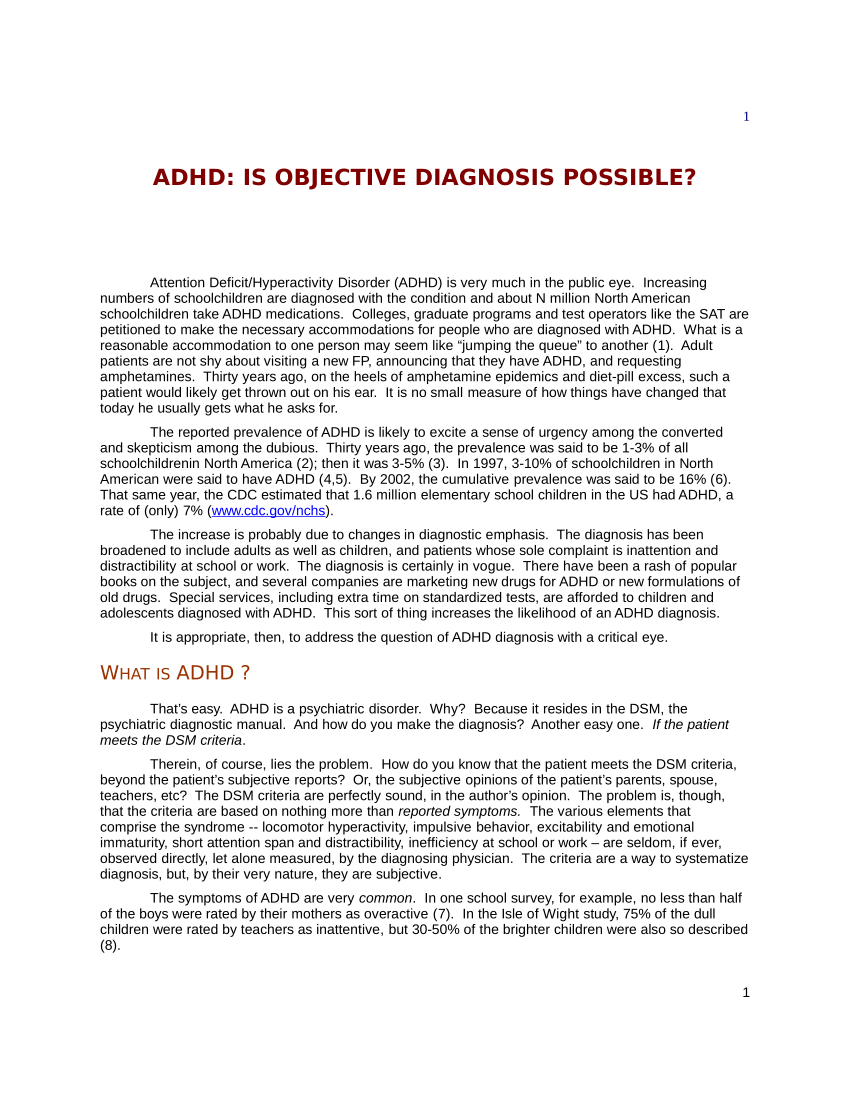 pdf-adhd-is-objective-diagnosis-possible