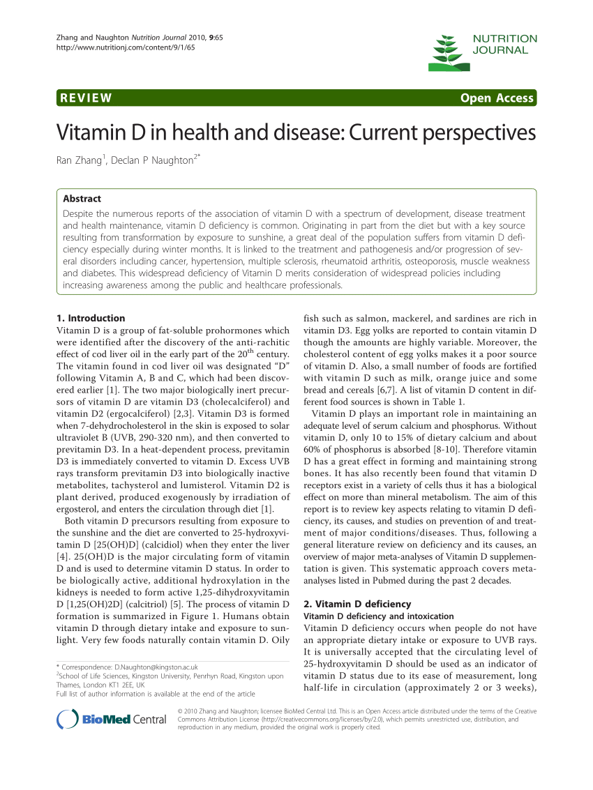 research on vitamin d