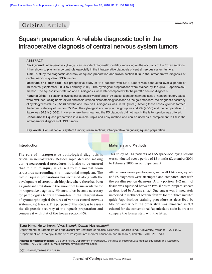 research study about squash pdf