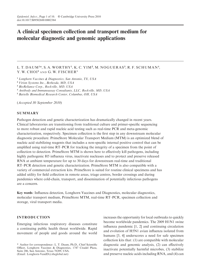 MagMAX™ Viral/Pathogen Ultra Nucleic Acid Isolation Kit