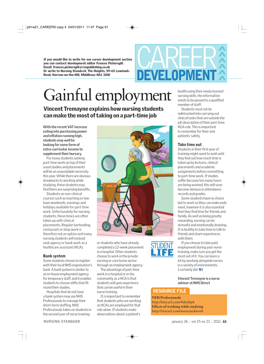 (PDF) Gainful employment.